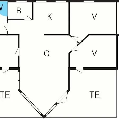 6 Person In Ansager-by Traum Casa de Férias *